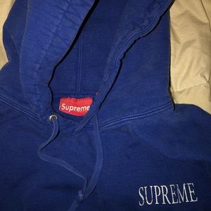 Supreme Blue The decline Hoodie